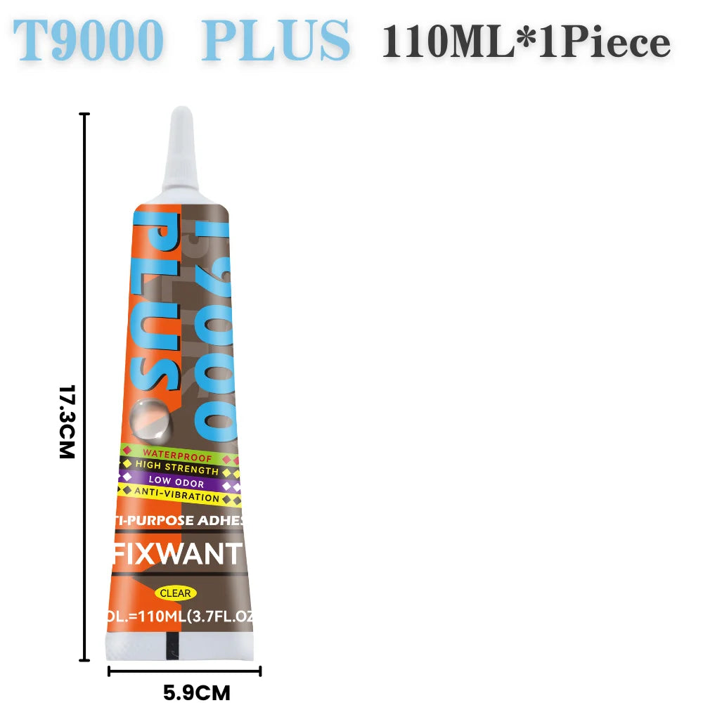 T-9000 Upgrade T9000 PLUS Clear Phone Watch Repair Contact Adhesive Waterproof Low-corrosion Leather Fabric Glue 15/50/110ML