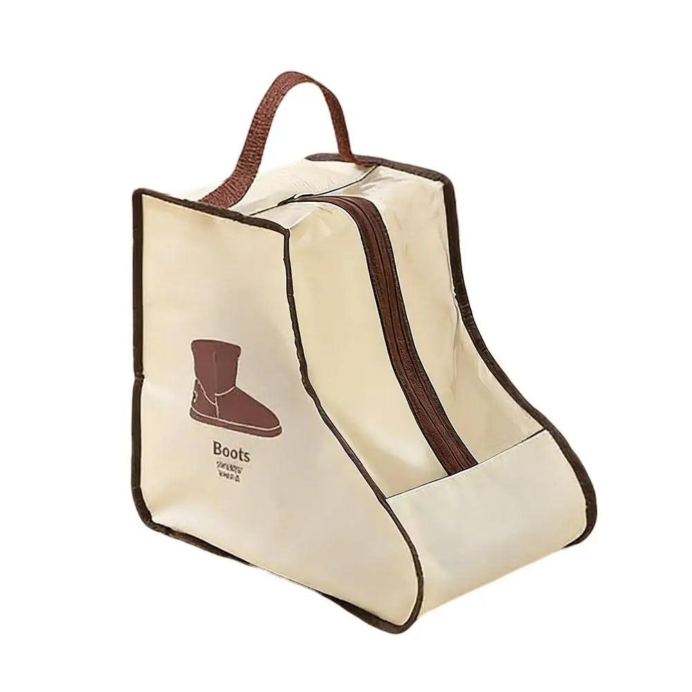 Waterproof Tall Boots Storage Bag Moistureproof Dustproof Boot Protection Cover Portable Travel Shoe Organizer Pouch
