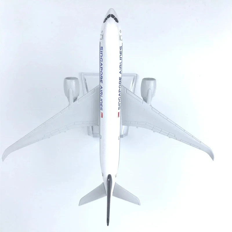 16cm Airplane Model Replica A350 Singapore Airlines Metal Scale Aircraft Simulation Toys And Hobbies Diecast Aviation Souvenir