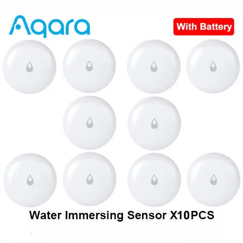 Aqara IP67 Water Leak Sensor Zigbee Immersing Flood Detector Alarm Security Soaking Sensors Work With Homekit Mi Home