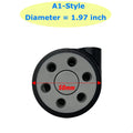 Diameter 1.97 INCH/5MM Wheels for rimowa luggage wheel replacement rimowa suitcase wheels replacement for Rimowa Suitcase Repair