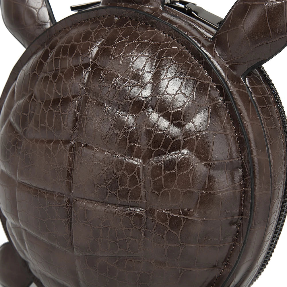 2026 New Creative and Personalized Turtle Shaped Handbag, 3D Stereoscopic Funny Alien Bag, Retro Portable Wallet