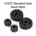 Hardened Steel Portal Overdrive Gear Set 15/20T 14/21T 12/23T for Axial 1/10 Capra SCX10 III AR45 Portal Axle