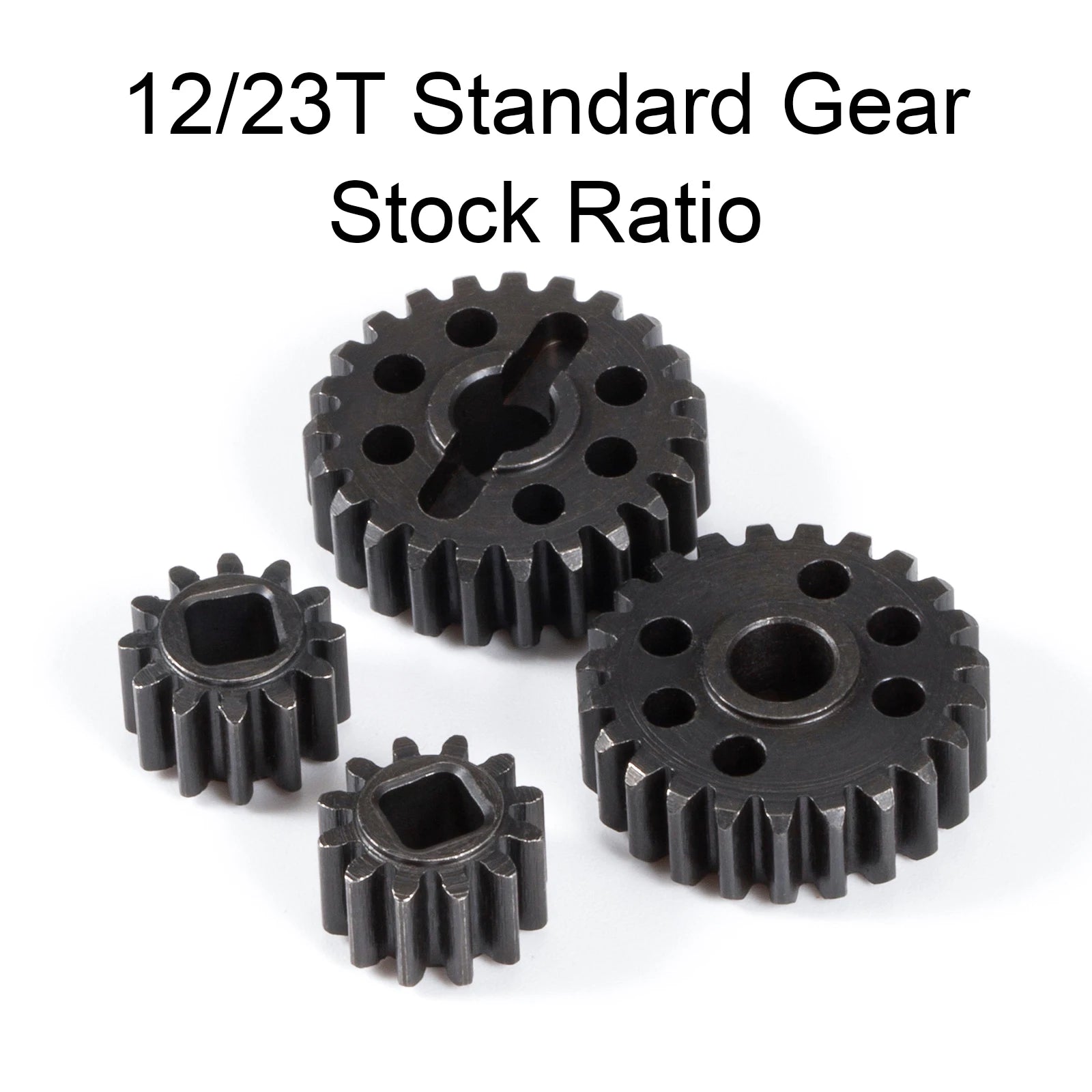 Hardened Steel Portal Overdrive Gear Set 15/20T 14/21T 12/23T for Axial 1/10 Capra SCX10 III AR45 Portal Axle