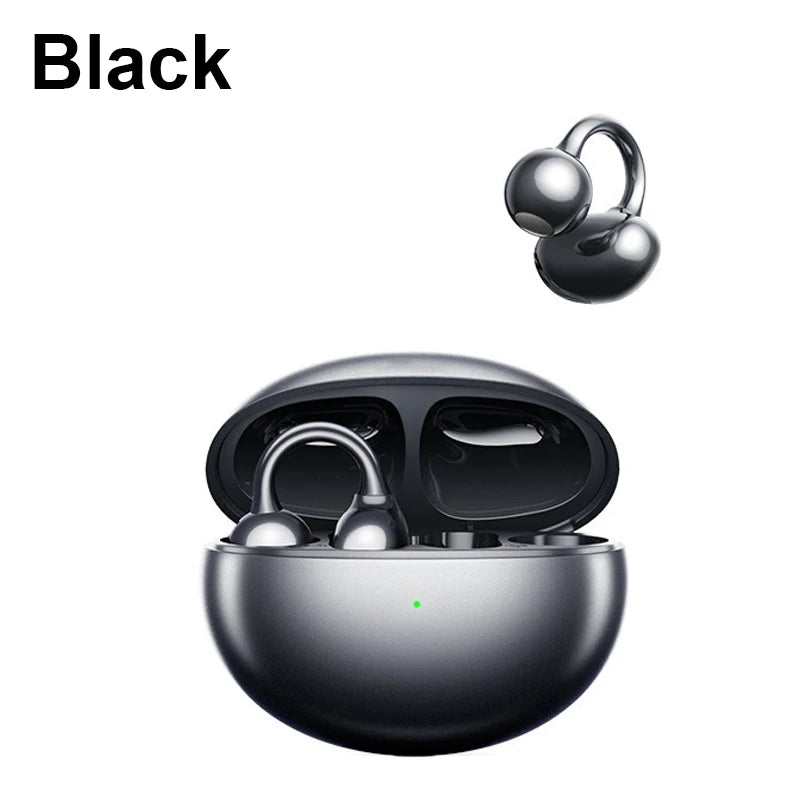 2026 New Clip-on Sports Headphones OWS Wireless Silicone Earphones Universal For Android Ios Smartphone With Mic Gaming Headset
