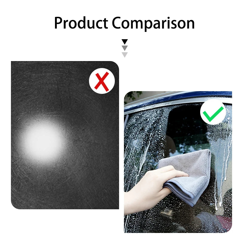 Microfiber Towel Car Drying Towel Auto Plush Wash Towel Car Cleaning For BMW M E87 E30 E46 E28 E39 F18 F35 G03 F10 E93 F20