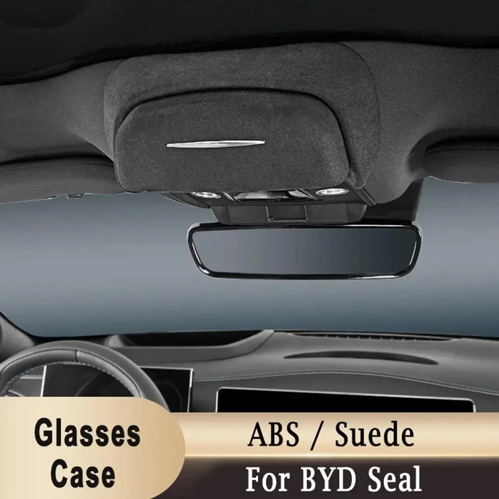 For BYD Seal Car Glasses Storage Box Sunglasses Holder Auto Interior Accessories
