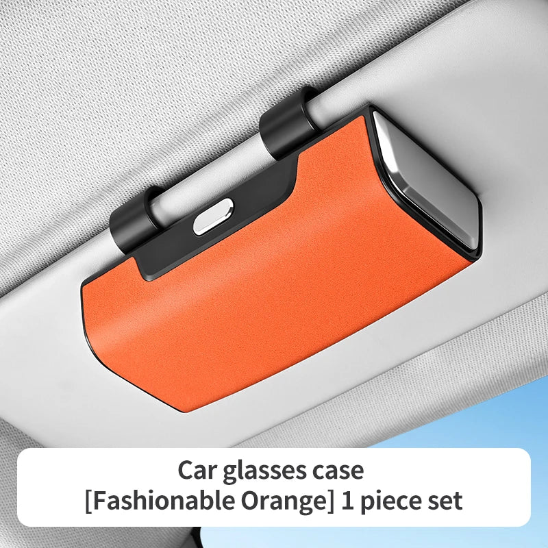 Car glasses storage box, car glasses clip, sunglasses storage box, comprehensive collection of multifunctional products in the c