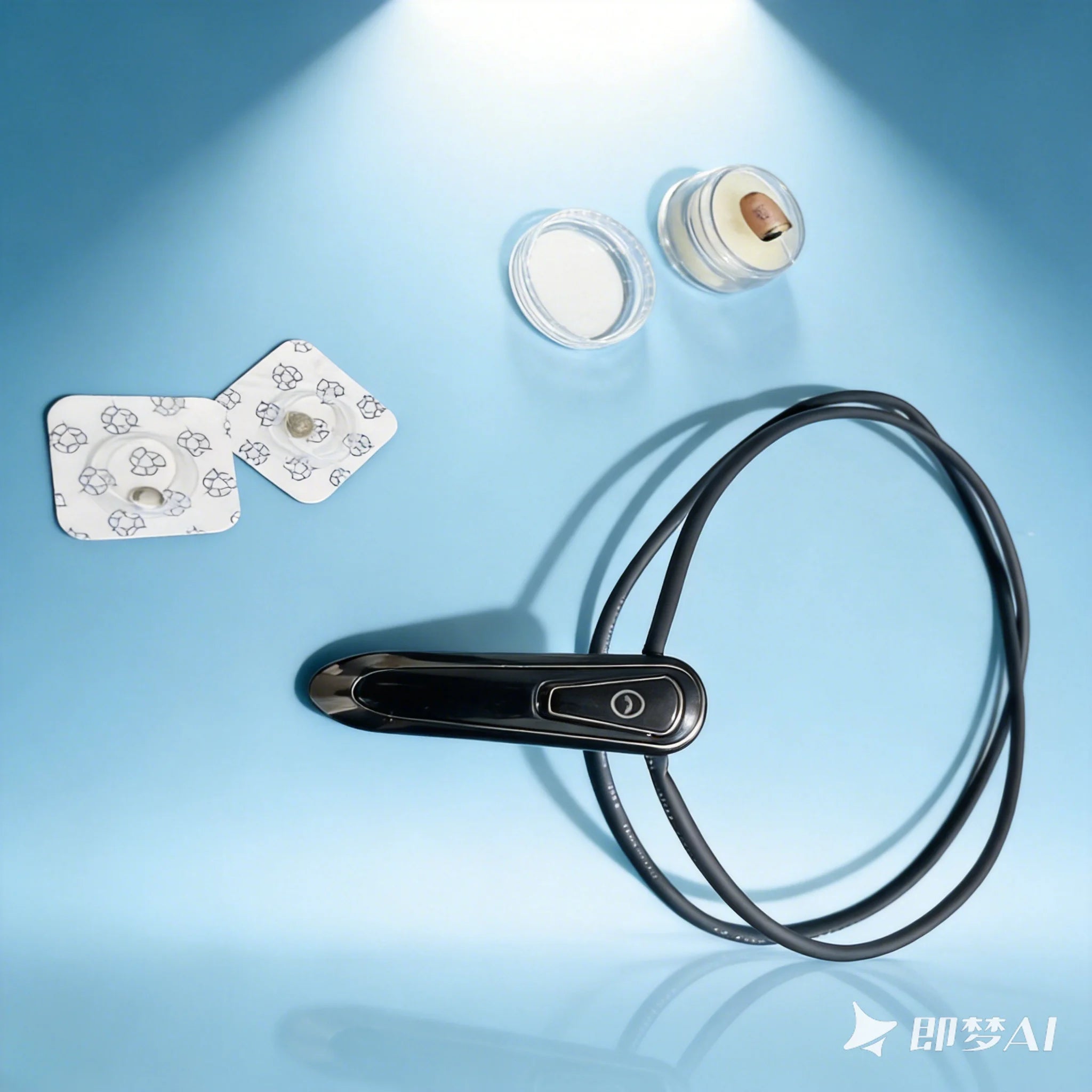 Vip Pro Bluetooth Coil Headset 4.5W High-Power Wireless Mini  Concealed For Mobile Phone Wireless Earpiece Headset