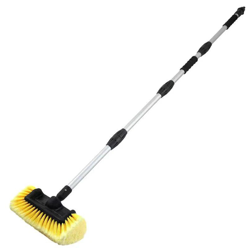 Car Wash Brush Head for Detailing Washing Vehicles, Boats, RVs, ATVs, or Off-Road Autos, Super Soft Bristles for Scratch Resista
