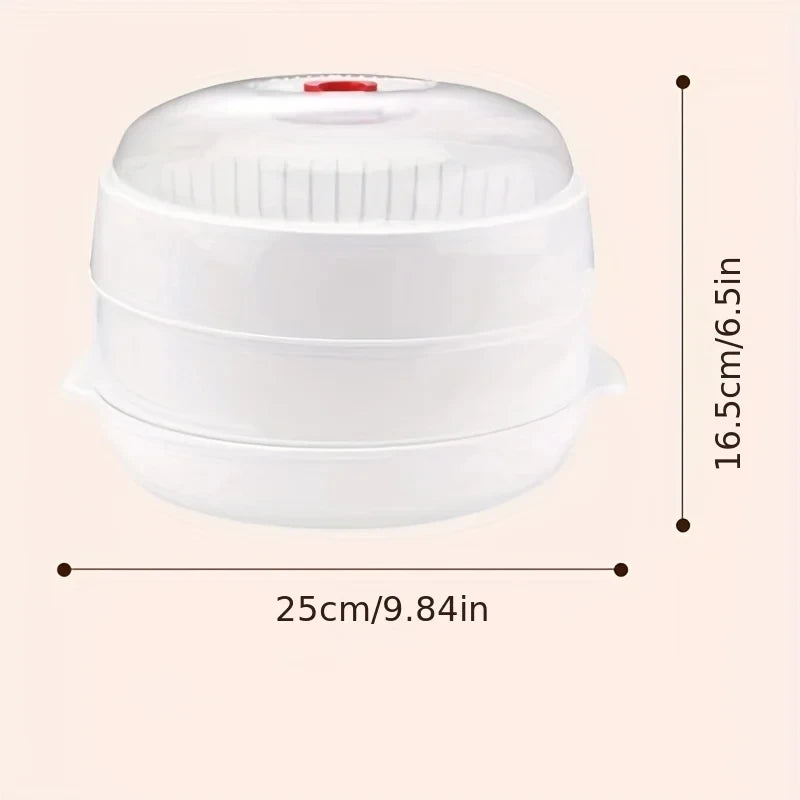 Boost your cooking skills with our microwave steamer box steamed bun multilayer container multifunctional heating appliance