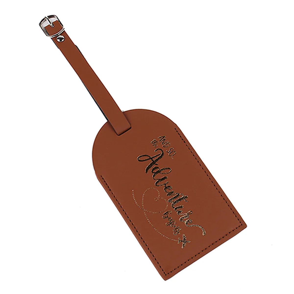 1PC Women Men PU Leather Luggage Tag Suitcase Label Baggage Boarding Bag Tag Name ID Address Holder Travel Accessories