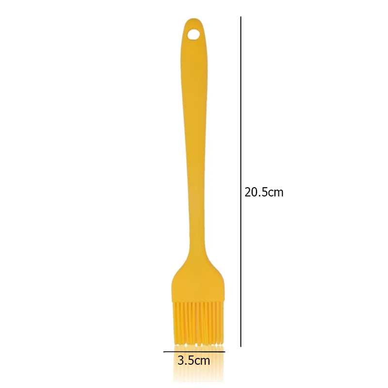 Upgraded silicone brush, heat-resistant, suitable for baking, grilling, and barbecuing, household appliance