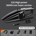 2000000PA 120W Wireless Car Vacuum Cleaner Multifunctional Portable High-Power Suction Blowing Integrated Cleaning Tool