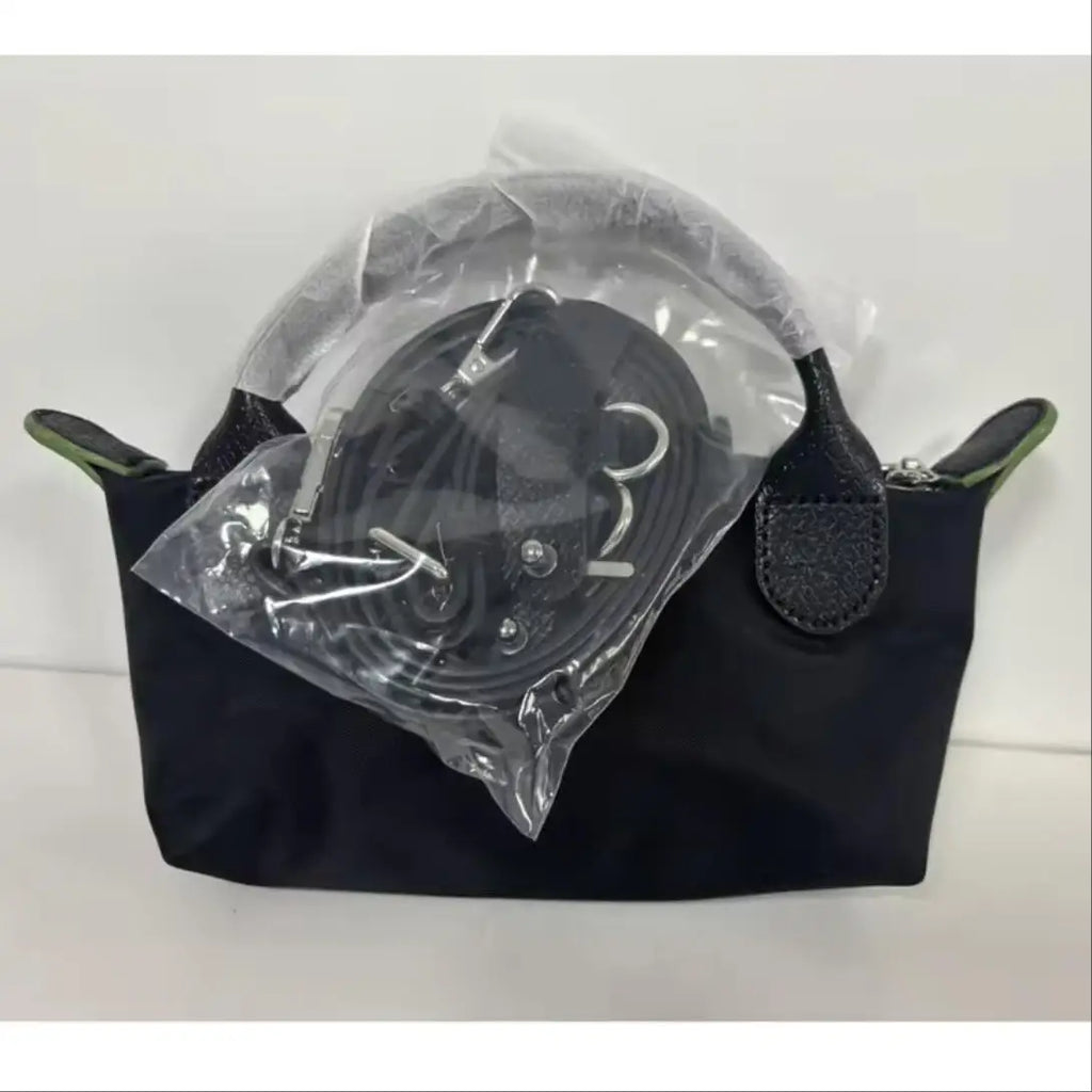 2026 Classic Women's Mini Dumpling Bag Waterproof Nylon Crossbody Phone Bag Single Shoulder Handbag Daily Travel Lightweight Bag