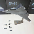 Diecast 1/72 Scale China J50 Fighter Jet J-50 Alloy Airplane Model Alloy Static Simulation Ornament Finished Souvenir Hobby
