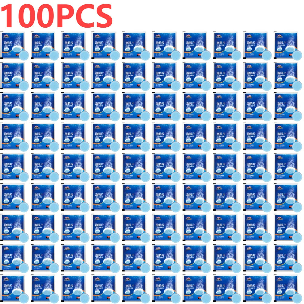 250-10PCS Solid Car Windshield Cleaners Effervescent Tablets Windscreen Window Glass Dust Wiper Car Wash Tool Car Accessories