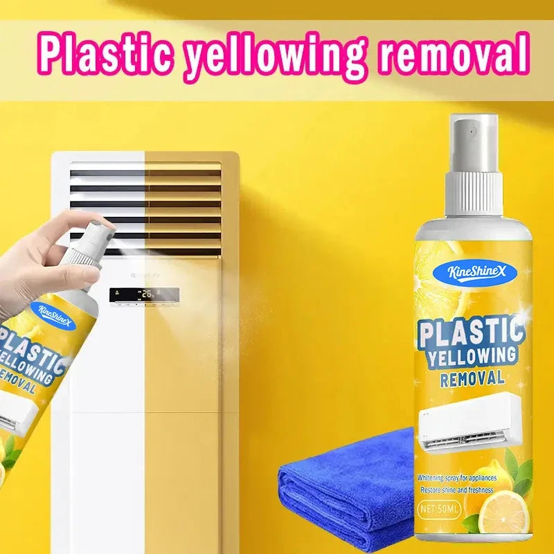 Functional European Appliance Anti-Yellowing Paste, Fixes AC & Washer Plastic Discoloration, Effortlessly Removes Tough Stains