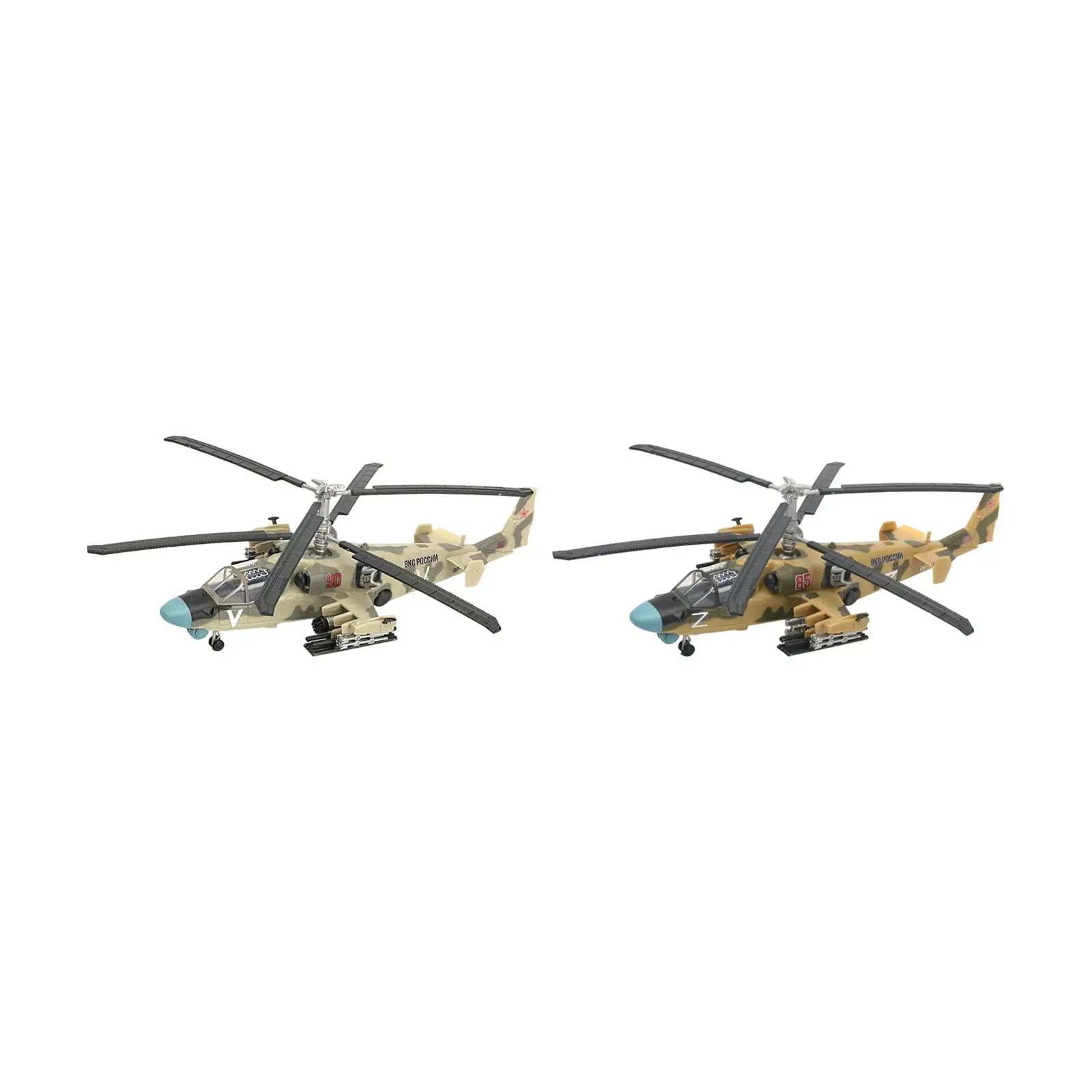 1/72 Scale Aircraft Model Building Kit Helicopter Airplane Display Model for Cafes