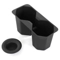 For Mitsubishi Triton L200 2024 2025 TPE Removable Center Console Cup Holder Anti-Slip Waterproof Cup Holder Car Accessories