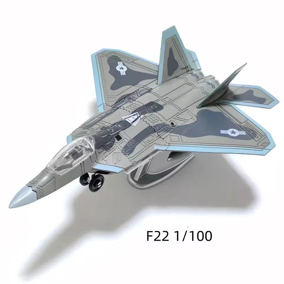 F-18 S-57 F-35 Fighter Jet Quick Assembly Model Kit Plastic Fun Toy Airplane Assembly Model with Stand Kids Gift Suitable