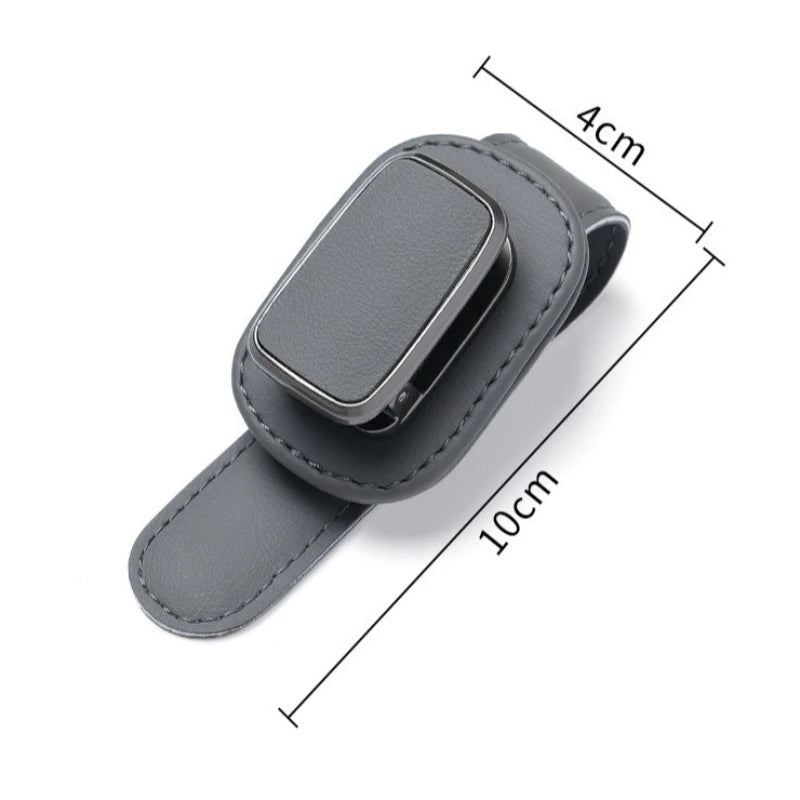 Car Sunglasses Clip Universal Card Ticket Holder Stand Fastener Pen Case Eyeglasses Sun Visor Car Accessories