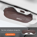 For GEELY coolray X6 X7 EX7 emgrand 2022 2023-2025 Car Visor Sunglasses Glasses Case Glasses Holder Clip Box Car Lenses Holder