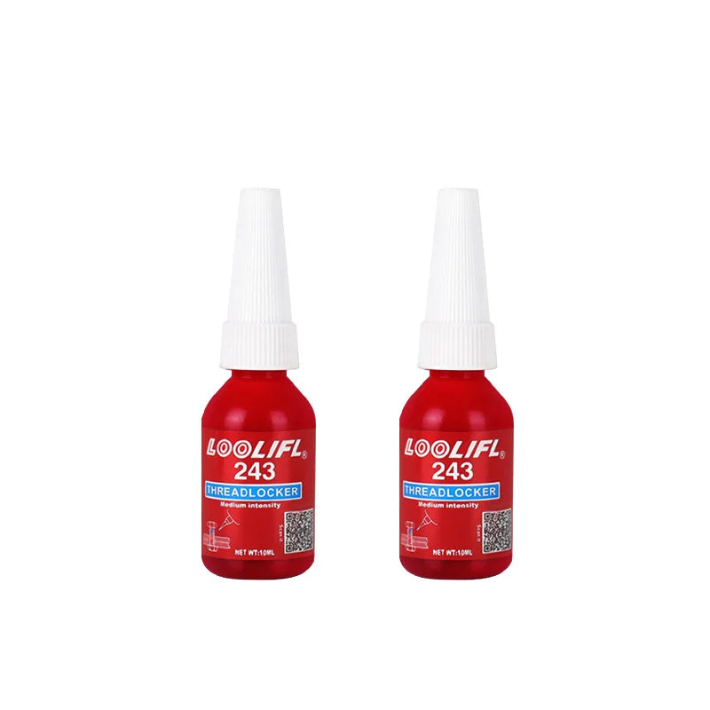 10ml LOOLIFL 243 Screw Adhesive 243 Anaerobic Glue Anti-loose Anti-slip Sealing Thread Locking Agent Anti-slip Caulk Sealers