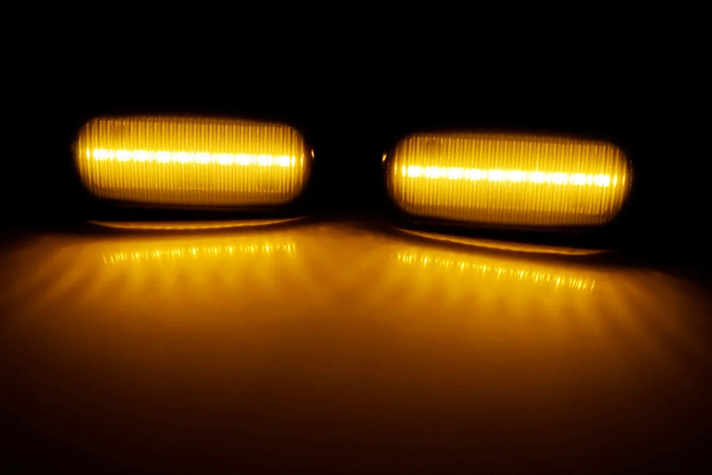 2x Dynamic Canbus Side Indicator LED Repeater Light Fits Audi A3 8P A4 S4 A6 A8