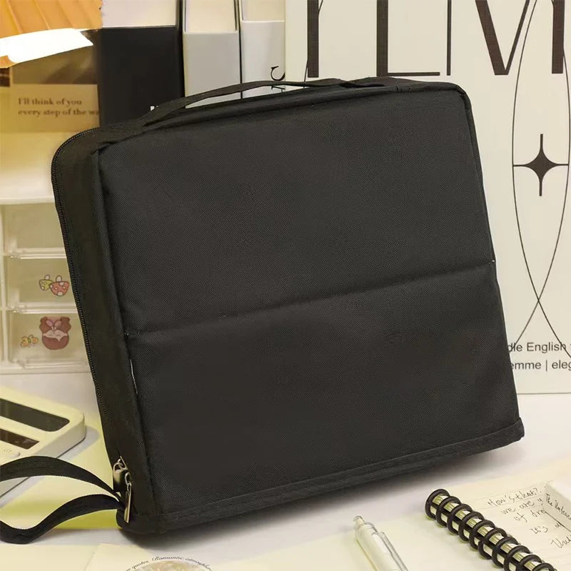 Multipurpose Large Capacity Oxford Cloth Vertical Cosmetic Bag,Travel Cosmetic Storage Bag,Portable,Waterproof,With compartments