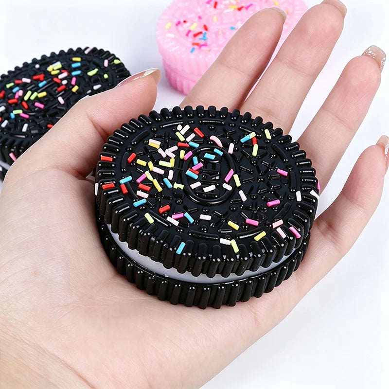Squishy Simulation Oreo Stress Ball Squeeze Toys Creative Cookie Super Soft Fidget Toy ASMR Sensory Anti Stress Toys for Adults