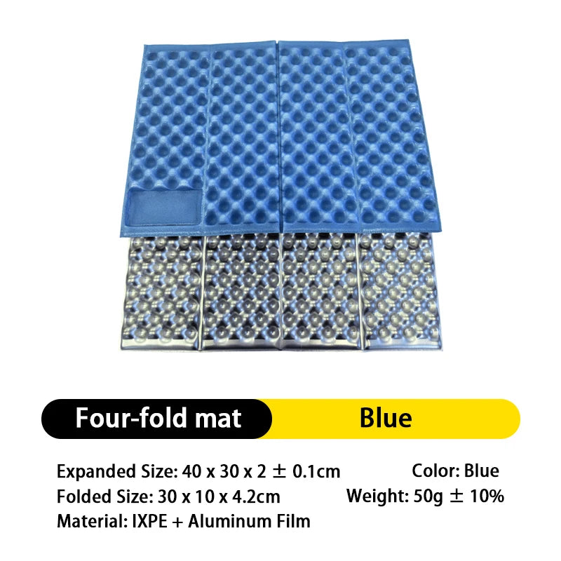 Portable Seat Cushion Outdoor Foldable Mat Waterproof XPE Foam Sitting Picnic Camping Sitting Pad Cushion Travel Hiking Camp Mat