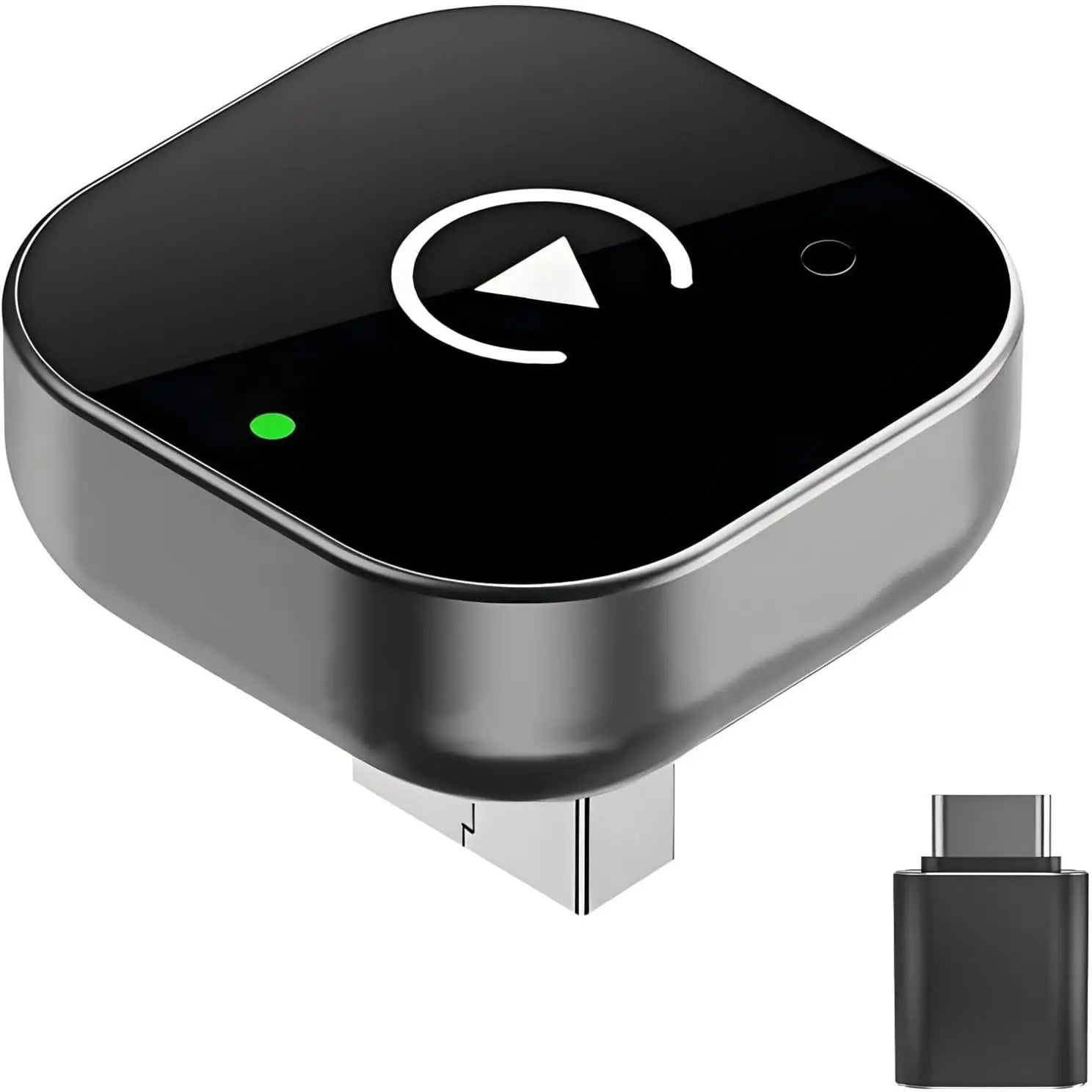 2026 Wireless CarPlay for iPhone & Android, 2-in-1 Plug and Play Converts Wired to Wireless CarPlay Android Auto, Fast Auto-Conn