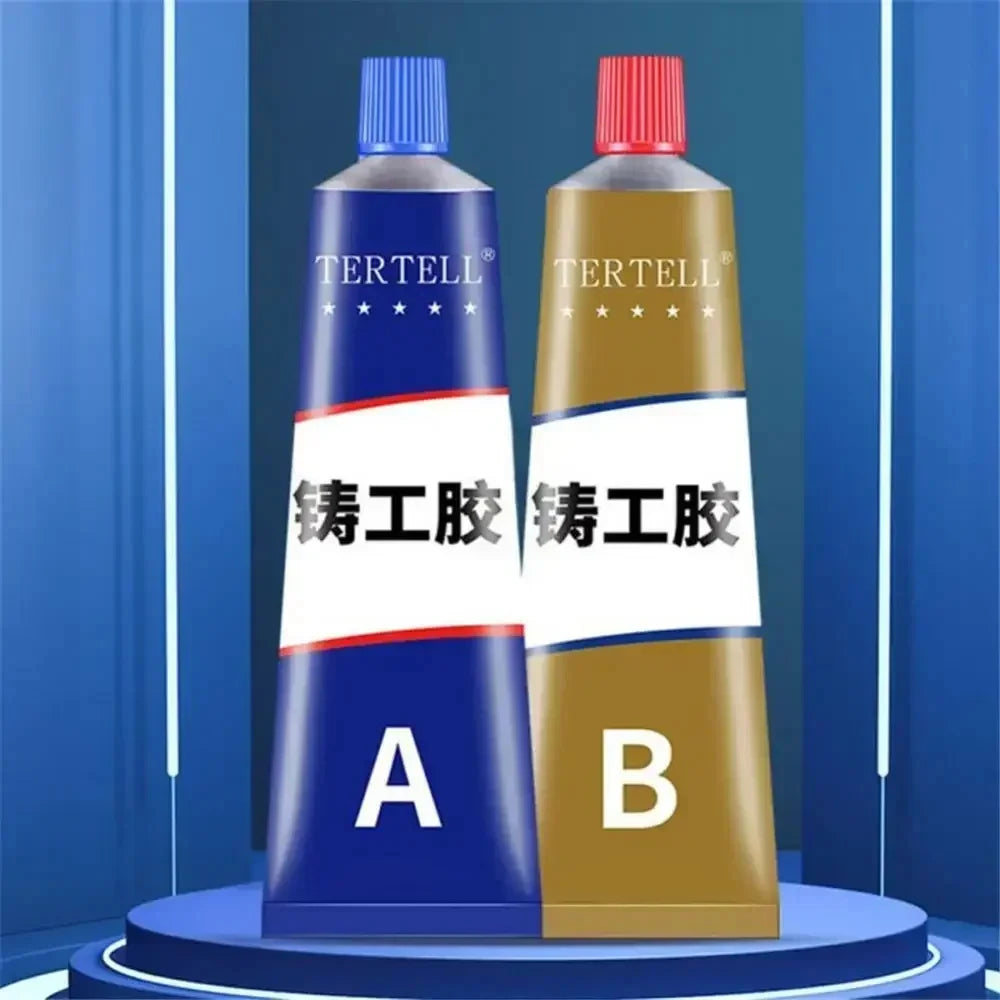 High Strength Magic Metal Repair Glue Welding AB Glue High Temperature Resistant Strong Bonding Durable Adhesive Metal Plastic