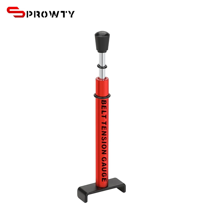 SPROWTY Belt Tension Gauge 10LbS Specification with L Shaped Pad, Belt Gauge Adjustment Tool for Motorcycle Belt Replacement