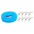 Drying Clothes Rope Travel Clothesline Elastic Portable Non-slip for Outdoor Home Ropes