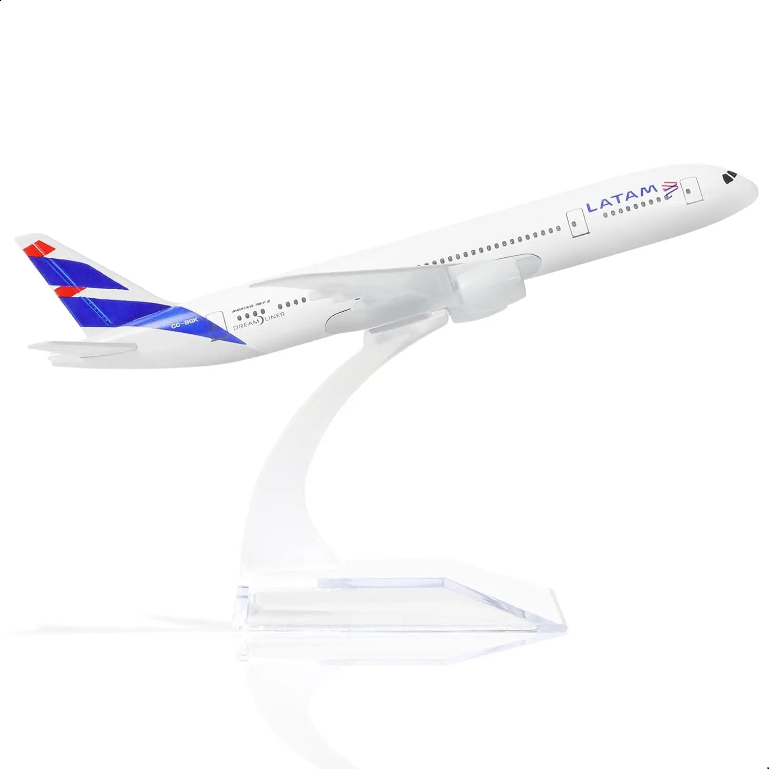 16cm 1/400 Scale Toy Airplane Model Latam B787 Metal Diecast Model plane Kit with Stand for Collections and Displays or Boy Gift