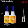 Refrigerator Drawer Repair Glue, -60℃ Low Temperature Resistant Super Glue, Instant Adhesive For PVC ABS Plastic Freezer Drawer
