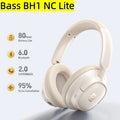 Baseus Bass EH10 NC Wireless Headphones Bluetooth 6.0 Noise Canceling 45dB Over Ear HeadsetSpatial Audio Earphone 80H Time