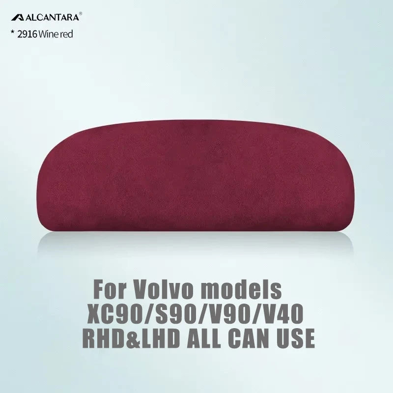 Car Glasses Sun Glasses Case Eyeglasses Box For Volvo XC40 XC60 XC90 S60 S90 V90 Suede Sunglasses Storage Holder Accessrioes