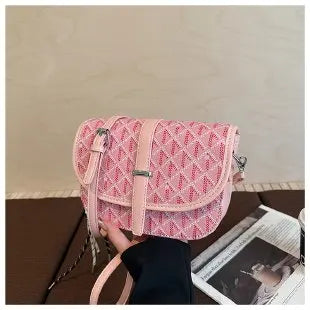 High-End Minimalist Diaper Bag For Women Classic Leather Handbag Top Layer Crossbody Shoulder Purse Large Capacity Tote Bag