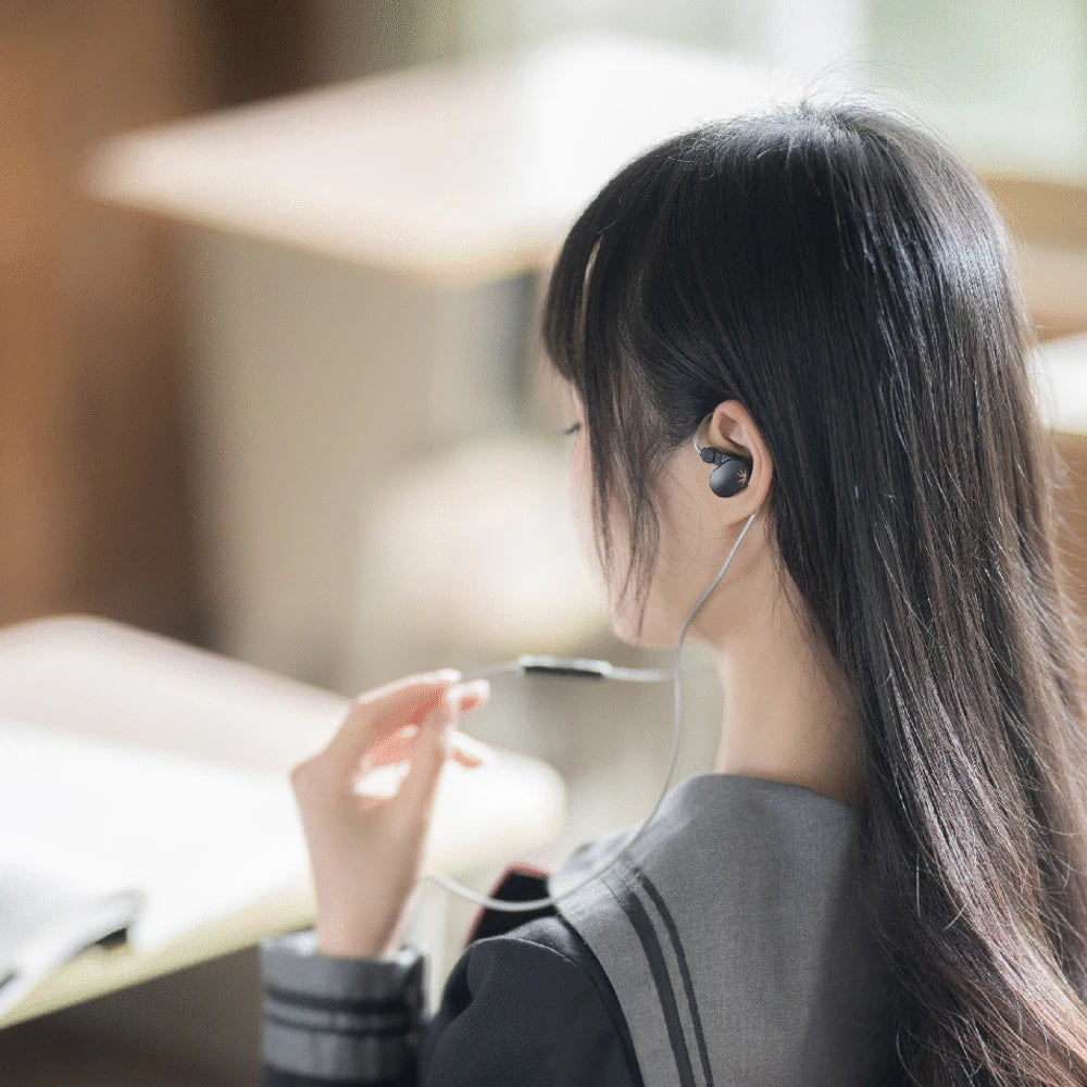 Pre-order Moondrop Chu II DSP 10mm High-performance Dynamic Driver IEMs Earphones Wired Earbuds TYPE-C With Microphone Earphone