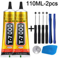 T-7000 Black Mobile Phone Screen Universal Repair Tool High-Strength Waterproof Adhesive,B7000 Elastic Glue T-7000 Glue For Tablet Screen Computer Cell Repair Universal Glue 15/50/110ML.