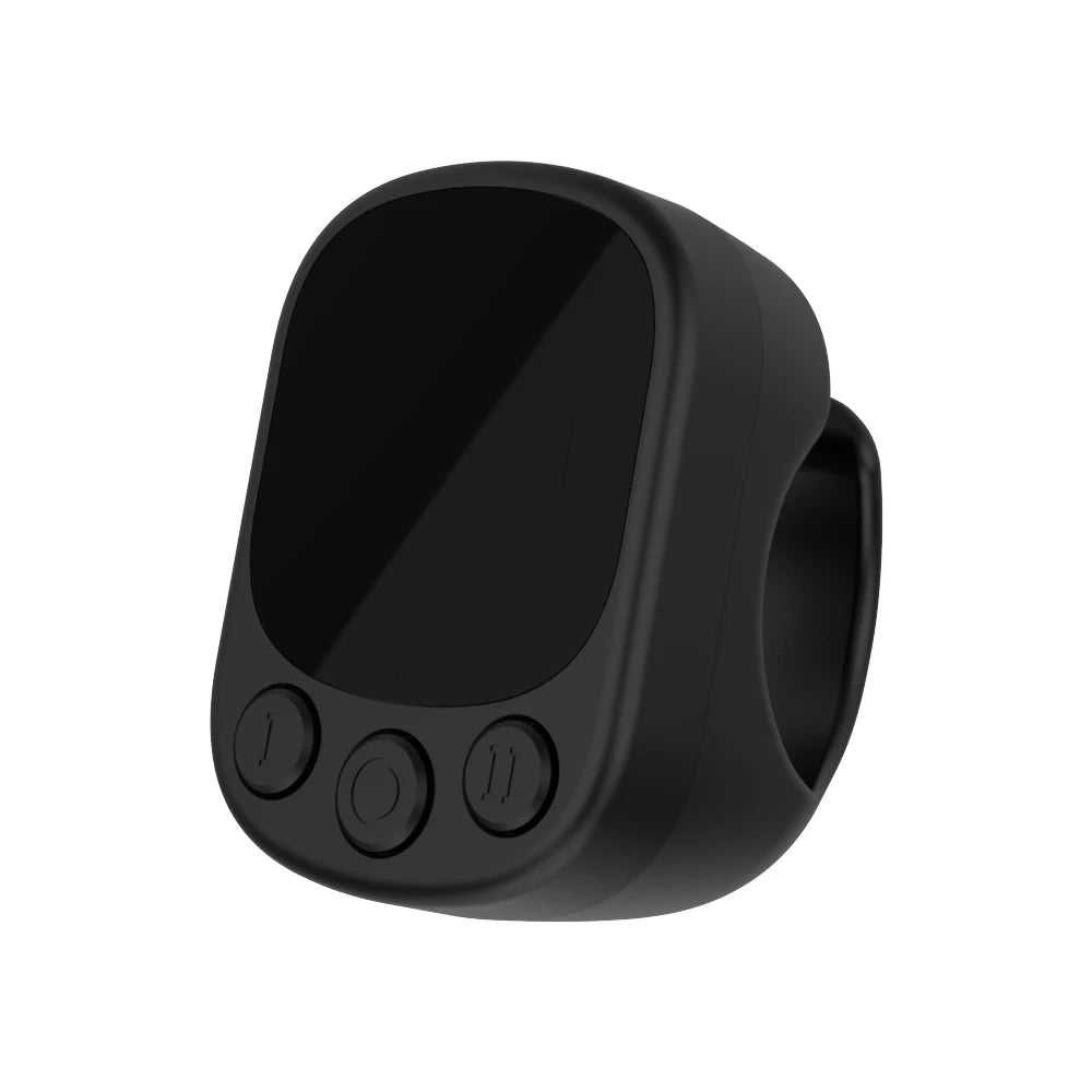 Tiktok Scrolling Ring Remote Control Touchpad Camera Shutter Mouse Ring for Short Video Control Compatible with iPhone iPad