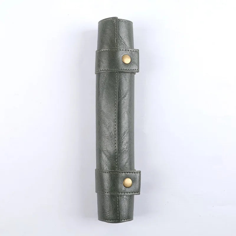 Foldable Dice Rolling Mat Tray with Zipper PU Leather Dice Bag for RPG DND Multi-Sided Dice Storage Bag Game Accessories