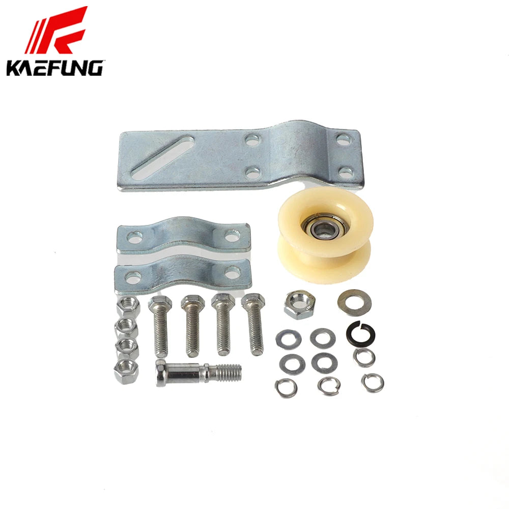 Motorcycle Chain Tensioner Roller Pitbike Bike Motion Adjuster Pulley for 66/80cc Motorized Bicycles 2-Stroke Engine Roller Kits