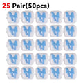 25/1Pair Ear Plugs Sleeping Noise Cancelling Reusable Silicone Sound Block Earplugs Summer Waterproof Swimming Ear Plug With Box