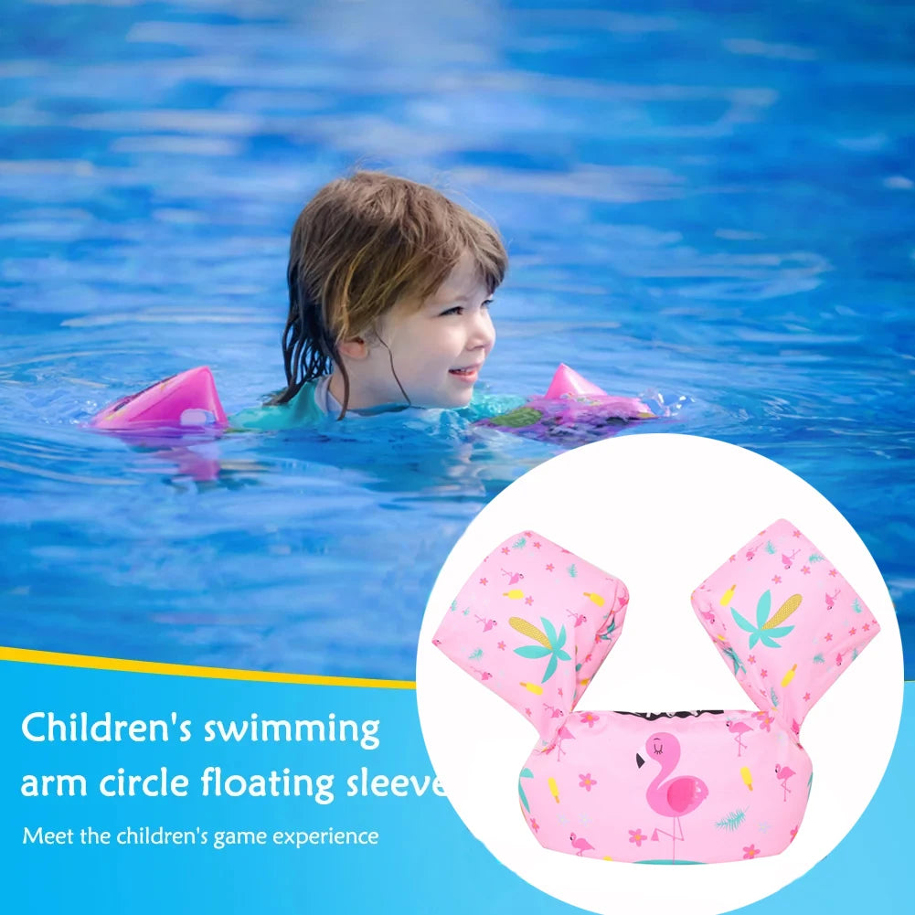 Children's Life Jacket Swimming Float Arm Band Cartoon Emergency First Aid Buoy for Pool Safety
