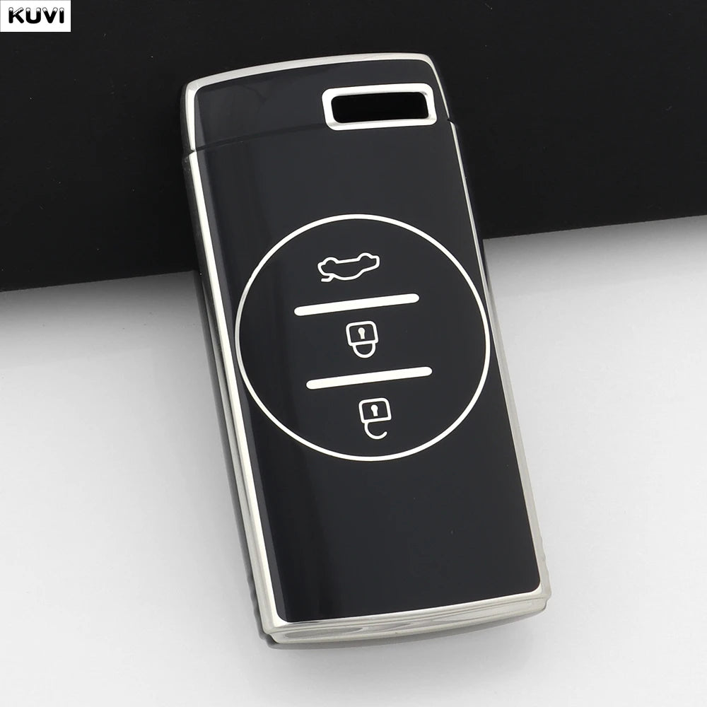 Pink TPU Car Remote Key Case Cover Fob Keychain Shell For Chery Tiggo 7 pro 8 Pro Exeed Tiggo 2 3x Arrizo 5 Pro Gx 5x EQ7 2021