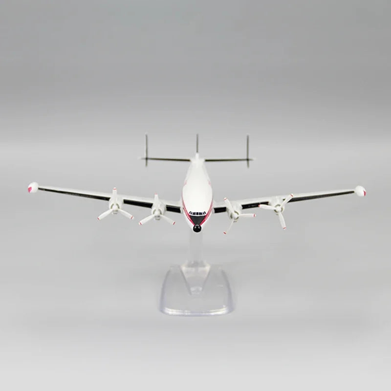 1:125 Scale QANTAS CONNIE L-1049 Airlines ABS Plastic Airplane Model Aircraft Plane Model Toy With Base Collection Display